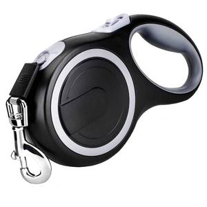 lot 20107 image: 26Ft Retractable Dog Leash, Heavy Duty Great Leash for Dog up to 110 lbs, Anti-Slip Rubberized Handle, One-Handed Brake, Strong Nylon Tape, Tangle Free(Large Size).