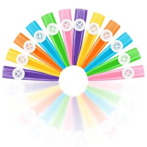 lot 20127 image: Bercoor 12 PCS Kazoos Musical Instruments, Plastic Kazoos for Music Lover Beginners Kids Gift Price Party Favor Gift Bag Fillers, 6 Colors