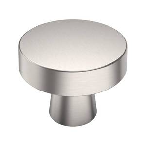 lot 20132 image: 9BUILD 1-14 Inch 10 Pack Brushed Satin Nickel Cabinet Knobs for Kitchen, Dresser and Cabinets