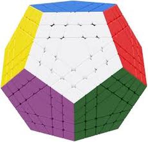 lot 6179 image: HELLOCUBE Gigaminx Stickerless 12 Sided Cube Megaminx 5x5 Speed Cub