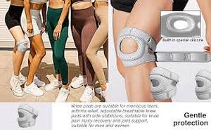 lot 6232 image: Adjustable Knee Brace Support with Instructions