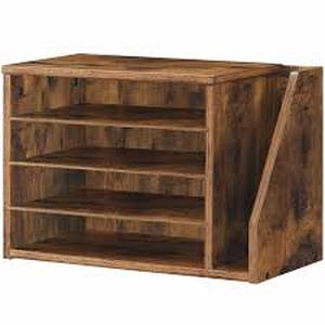 lot 13500 image: Desktop Literature Organizer with Multi-Tier Shelving