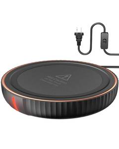 lot 2217 image: HouseGem Large Candle Warmer Plate - Coffee Cup Mug Warmer for Desk, Candle Melter, Electric Mug Heater for Beverages, Milk & Tea, Coffee Accessories Ideal Gifts Keep Cup Warm (Black)