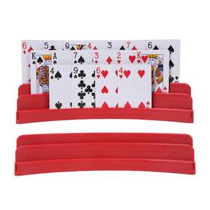 lot 2224 image: 2 Pack Three-Layer Design Playing Cards Holders��Playing Card Holder for Kids Adults Hands Free Card Holder for Family Card Game Nights Poker Parties