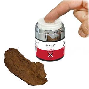 lot 2260 image: Seal IT Cigar Glue 30ml Extra Thick- (Cigar Sealer, Cigar Repair) Push Top Pump Action Bottle- 1 Pack