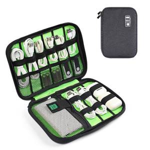 lot 4133 image: Luxtude Travel Cable Organizer Bag, Flat Cord Organizer Case, Travel Essentials for WireCordChargerCable StorageTech AccessoriesTech Gifts