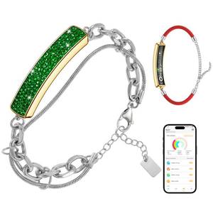 lot 4202 image: RIFESI Smart Bracelet for Women, Health Activity Fitness Trackers, 247 Heart Rate, HRV, Blood Oxygen & Stress Monitor, 24H Sleep Tracker, Free APP for iOS & Android, Red