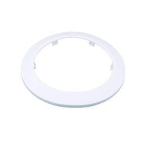 lot 4220 image: CAcoverVA 110mm Pipe Cover Decoration Fit 4.33 Outer Diameter PipeHole White PP Plastic Escutcheon Collar Snap-on Water Escutcheon Plate for Bathroom Kitchen Wall Tube Decor 1Piece