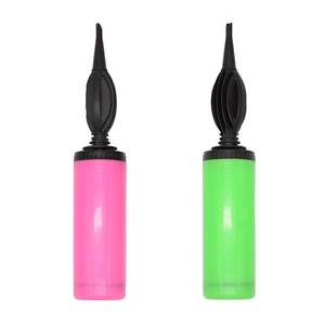 lot 4225 image: Balloon Pump Hand Held 2Pack, Double-Way Air Intake Portable Manual Inflator for Halloween Balloons, Yoga Balls, Balloon Garland, Party Decorations