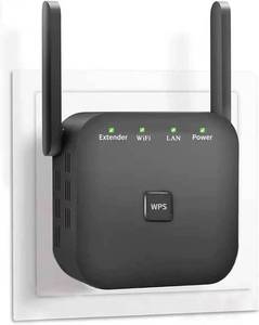 lot 4244 image: 2026 Fastest WiFi Extender, WiFi Repeater, WiFi Booster, Covers Up to 10000 Sq.ft and 80 Devices, Internet Booster - with Ethernet Port, Quick Setup, Home Wireless Signal Booster
