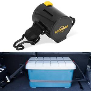 lot 4255 image: ECOSHIRE Cargo Straps for Car Trunk �� Self-Retracting Tie-Down Straps �� 2-Point Ratchet Tie-Down Straps with Hooks �� Heavy-Duty Car Straps for Cargo Organization and Storage �� for SUVs, Hatchbacks