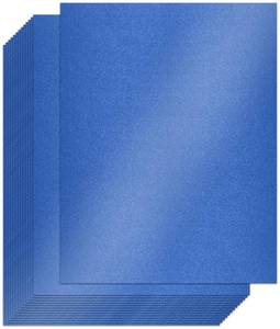 lot 4256 image: Gondiane Royal Blue Shimmer Paper,24 sheets Pearlized Coating Cardstock Paper 8.5 x 11 Inches for DIY Cards, Invitations,Scrapbooking,Certificates and Other Crafts(250gsm92lb)