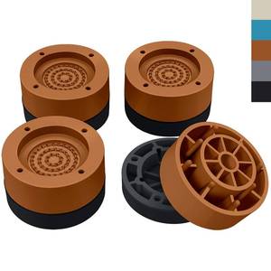 lot 6383 image: ANNKUT Furniture Risers 2 inch��Round Bed Risers Heavy Duty��Elevation in Heights 1 or 2 Inch for Chair Table and Desk Legs Lifting��Adjustable Bed Lifts Risers(Pack of 4 Riser,Brown)