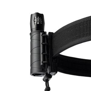 lot 6435 image: TACNEX Flashlight Holder for Duty Belt Tactical MOLLE Torch Holster Rotatable Light Carry Case Pouch fit 1-1.2 Diameter Flashlight for Police LEO Security Military