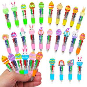 lot 6475 image: Zhirlyn 24 Pcs Easter Pens Bulk Multicolor Pen in One Cute 4-in-1 Bunny Pens, Easter Basket Stuffers & Fun Gifts (Easter)