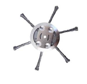 lot 6479 image: AGSWE Steel Wire Grass Trimmer Head,2025 New String Trimmer Replacement Head, 6 Inches Universal Steel Wire Weed Trimmer Head ��for Electric & Cordless String Trimmers, Fits Most Weed Eaters (6 Blade)