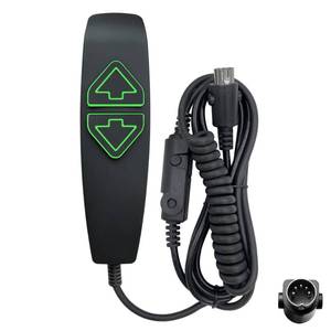 lot 6481 image: Kariwust Power Recliner Lift Chair 2 Button 5 Pin Remote Hand Control Replacement with USB and Backlight with Extension Cord