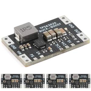 lot 6492 image: EC Buying 5Pcs XL63020-3.3 USB DC DC Voltage Boost Buck Converter Power Module Lithium Battery Step-Up Power Module Step Down XL63020-3.3V TPS63020 Microcontroller Power Supply Low Ripple USB
