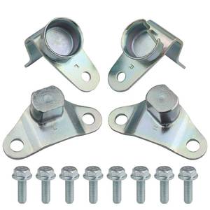 lot 12195 image: Tailgate Hinge Kit wBolts for Rear Tail gate Door Panel Compatible with 1999-2007 Chevy Chevrolet Silverado GMC Sierra 1500 2500 3500 Truck Tailgate Accessories Parts