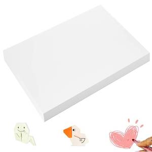 lot 12278 image: 100 Sheets Arts Craft Paper for Drawing 12 x 17 White Construction Paper for Coloring, Creating, School Art Project Supplies, Standard Weight