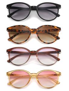 lot 14077 image: MODFANS Women Reading Glasses Men 4 Pack Sunglasses Readers Women Large Outdoor Blue Light Blocking Reading Glasses Anti Glare UV Filter Spring Hinge(Magnifying 2.5-Not Bifocals)