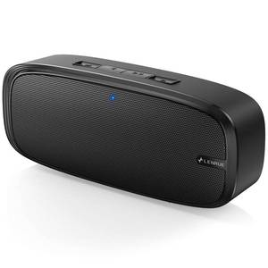 lot 14144 image: LENRUE Bluetooth Speaker, Wireless Portable Speaker with Loud Stereo Sound, Rich Bass, 12-Hour Playtime, Built-in Mic. Perfect for iPhone, Samsung and More