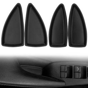 lot 14179 image: 4pcsSet Door Switch Bezel Cap Replacement LeftRight FrontRear Plastic Bolt Cover for Chevrolet for Chevy Malibu 2016 2017 2018 Car Interior Accessories 23451118