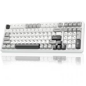 lot 15440 image: AULA F99 Wireless Mechanical Keyboard,Tri-Mode BT5.02.4GHzUSB-C Hot Swappable Custom Keyboard,Pre-lubed Linear Switches,RGB Backlit Computer Gaming Keyboards for PCTabletPSXbox