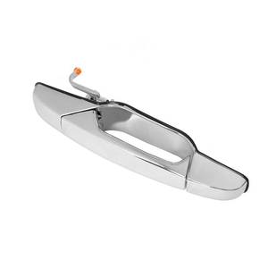 lot 15462 image: Exterior Chrome Door Handle Front Right Passenger Side  for 2007-2013 Chevy Silverado Suburban Tahoe Avalanche, GMC Sierra Yukon, Cadillac Escalade  Replaces# 15915150, 22738722, 25960526, 80545