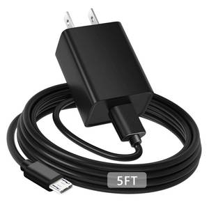lot 16159 image: Replacement Amazon Fire TV Stick Charger for Amazon Fire TV Stick 10W Fast Charger Adapter with 5FT USB A to Micro USB Cable Cord