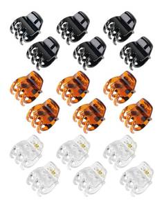 lot 16177 image: Medium Hair Clips, 18 Pcs 1.38 Inch Hair Claw Clips, No-Slip Jaw Clips for Women and Girls