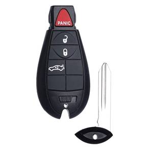 lot 16181 image: SUPALAND Key Fob FOBIK Keyless Entry Remote Control Replacement Fits for Dodge Dart 2012 2013 2014 2015 2016 2017 M3N32297100 56046771AA 4Button Keyed Ignition
