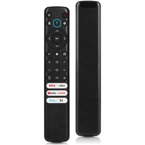 lot 16186 image: Voice Remote Replacement for TCL Google TV Remote Control Compatible with 4K UHD HDR LED QLED QD-Mini LED Full-HD Smart TVs, for TCL QM8Q7Q6S4S3 Series TV (Not Fit for Roku TV)