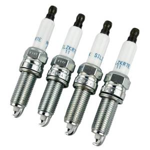 lot 16205 image: 18849-11070 Spark Plug 4-Piece Set (1884911070) - Compatible with Select Hyundai & Kia Models - Premium NGK SILZKR7E11 Replacement - Exact Fit Performance Spark Plugs