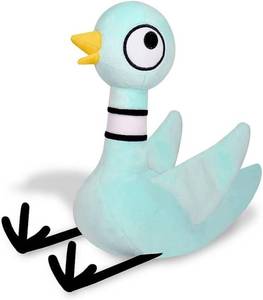 lot 16282 image: Malvjun Dont Let The Pigeon Drive The Bus 12 Pigeon Plush Toy Soft Stuffed Bird Stuffed Animal Toy for Kids Boys Girls Gifts, Home Decor Plushies