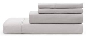 lot 19345 image: UGG Hedi Full Sheet Set 4-Piece Luxury Cooling Sheets Deep Pockets Premium Bedding with 2 Pillow Shams Hypoallergenic Machine Washable Soft Lightweight Bed Set for Bedroom, Full, Stone Grey