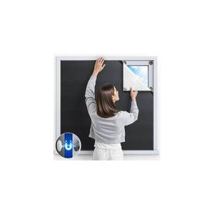 lot 20158 image: Magnetic Blackout Window Cover with Strong Magnets �� 45 x 58 Portable Blackout Curtains for Bedroom, No Drill Black Out Blinds & Temporary Black Out Shades for Windows Film RV Travel Skylight-Blacks