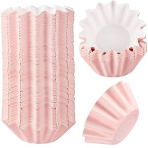 lot 20185 image: Boao Wax Melt Liners Reusable Leakproof for Any Wax Cubes Waxes Warmer Containers Cups for Scented Candle Plug in Warmers Electric Waxes Melters Burner(Pink,25 Pieces)