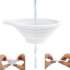 lot 20230 image: PocketStrainer Collapsible Kidney Stone Urine Strainer 1 Pack, Discreet & Compact 4 Inch Soft Silicone Funnel, 316 Stainless Steel Fine Mesh Filter, Portable & Reusable Calculi Specimen Catcher