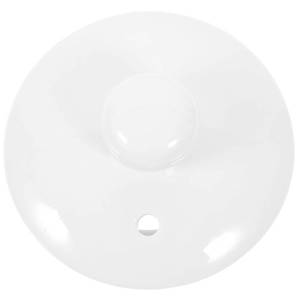 lot 20235 image: PRETYZOOM Tea Cup Lid Universal Ceramic Teapot Lid Replacement Polished Tea Ware Cover with Heat Insulation Spill Prevention for Home Kitchen