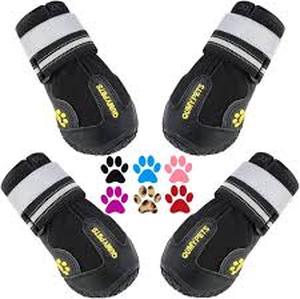lot 2248 image: Performance Dog Boots Black Size 40-55 lbs