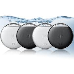 lot 6416 image: Shell Tag Bluetooth Tracking Device 4-Pack with Apple Find My Compatibility