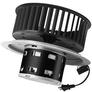lot 1831 image: Upgrade QT-110N-B QT-80N-B QT-90N-B QT-9093 QT-100L Bathroom Fan Motor & Blower Wheel Replacement, Compatible with All Nutone QT110 QT100 QT90 QT80 Series Fans, Replaces for S0696B000 S0695B000 Motor