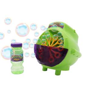 lot 2272 image: Gazillion Bubbles, Hurricane Bubble Making Machine - Portable Bubble Maker - Instant Bubble Creation - Outdoor Toy for Kids - 4 oz. Bubble Solution Included - Ages 3