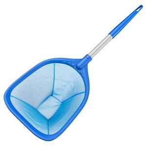 lot 2284 image: Mowend Swimming Pool Skimmer Net 26.8 inches, Leaf Rake Net with Fine Aluminum Pole for Fast Cleaning Ponds, Hot Tub, and Spas, Pool Cleaner Supplies and Accessories