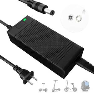 lot 2320 image: EVAPLUS 54.6V Smart Charger for 48V Lithium Batteries - UL Certified, Fast Charging with Multi-Safety Protection, Compatible with Electric BikesScooters, DC 5.5  2.52.1mm Connector