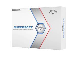 lot 2327 image: Callaway Golf Supersoft Golf Balls (2023, White)