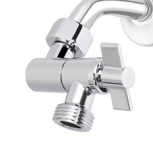 lot 2366 image: NearMoon Adjustable Shower Head Extension Adapter, SUS304 Stainless Steel Shower Arm Extension Connector for Shower Heads (Chrome Finish)