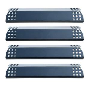 lot 2374 image: Direct Store Parts DP129 (4-Pack) Porcelain Steel Heat ShieldHeat Plates 14 916 x 3 38 Replacement for Sunbeam, Nexgrill, Grill Master, Charbroil, Kitchen Aid, Members Mark, Uberhaus Gas Grills