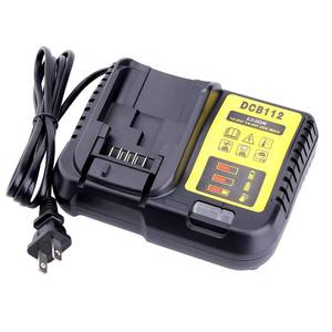 lot 4319 image: Biswaye DCB112 DCB115 20V Max Charger Charges All DCB201 DCB204 DCB606 DCB609 DCB207 DCB206 DCB203 DCB200 DCB120 DCB127 12V Max, 20V Max and 60V Max Li-Ion Cordless Tool Battery Packs